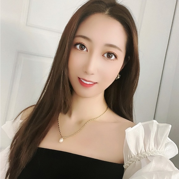 ✨18K Gold Plated Baroque Natural Pearl Necklace - Picture 5 of 5